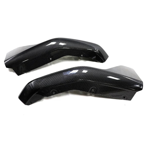 Dry Carbon Fiber Rear Diffuser Corners for BMW G82 G83 M4 MP Style Rear Bumper Diffuser Wrap