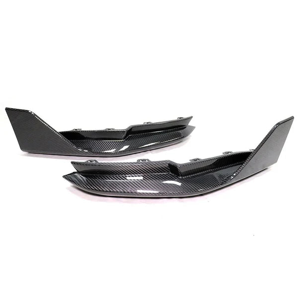 Dry Carbon Fiber Rear Diffuser Corners for BMW G82 G83 M4 MP Style Rear Bumper Diffuser Wrap