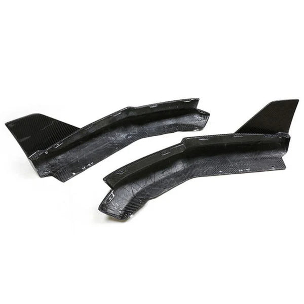 Dry Carbon Fiber Rear Diffuser Corners for BMW G82 G83 M4 MP Style Rear Bumper Diffuser Wrap