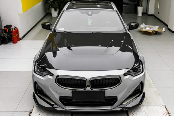 New for BMW M2 F87 2014-2022 Carbon Fiber Front Bonnet Real Dry Engine Hood Body Kit