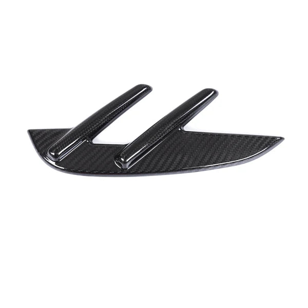 Dry Carbon Fiber Front Fenders Trims for BMW G80 M3 Front Fender Splitter