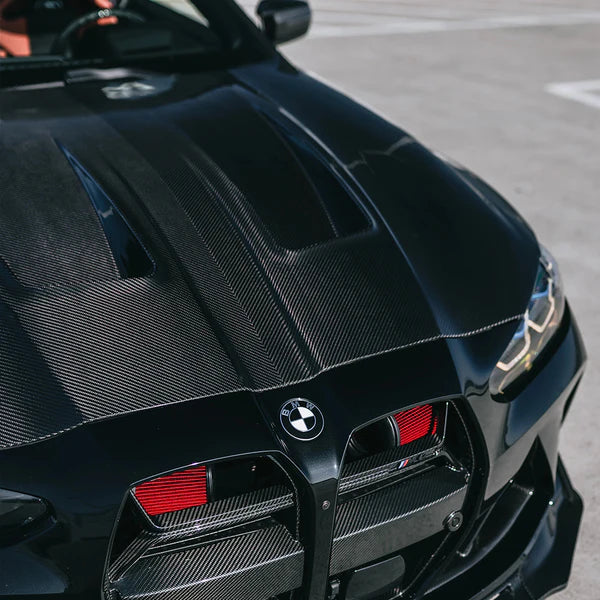 ODM/OEM High Quality Car Bonnet Dry Carbon Fiber Enging Hood for for BMW M3 G80/M4 G82 AC Style