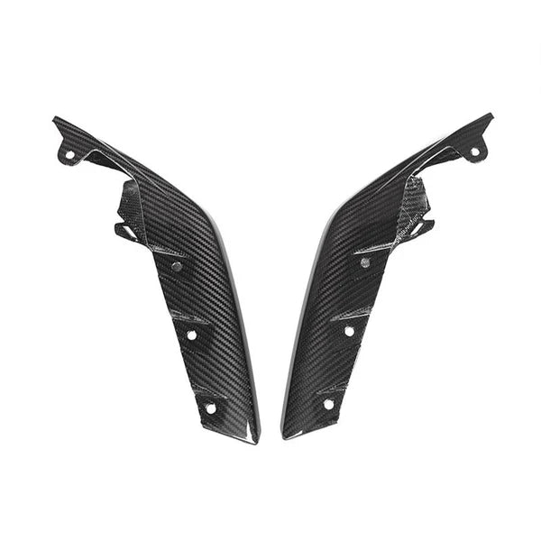 2021-2024 for BMW G80 M3 G82 M4 Body Parts High Quality Dry Carbon Fiber Front Bumper Lip Corners Front Lip Wrap