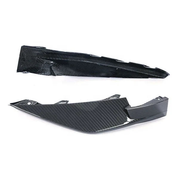 2021-2024 for BMW G80 M3 G82 M4 Body Parts High Quality Dry Carbon Fiber Front Bumper Lip Corners Front Lip Wrap
