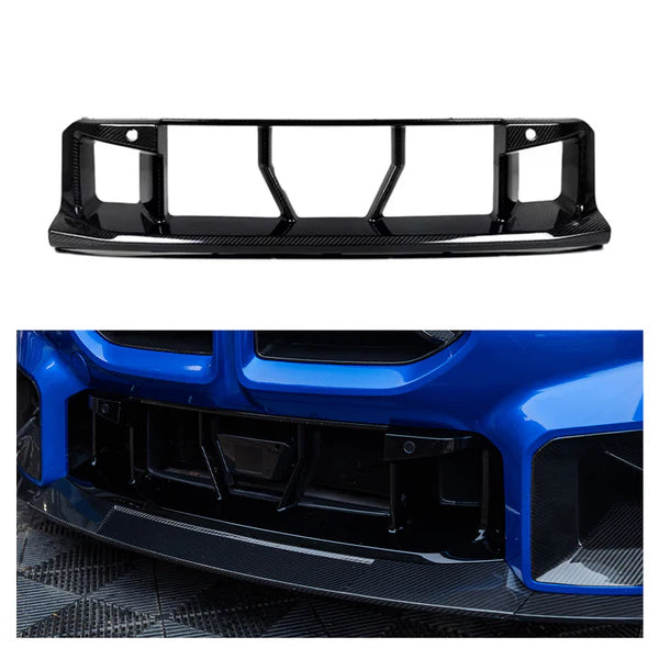 High Quality Dry Carbon Fiber Front Grille for BMW G87 M2 New Condition Car Body Kit Lower Grille Cover