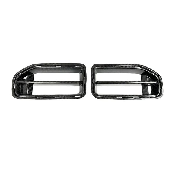 High Quality Dry Carbon Fiber Front Grilles for 2023-2024 BMW G87 M2 Front Bumper Grill