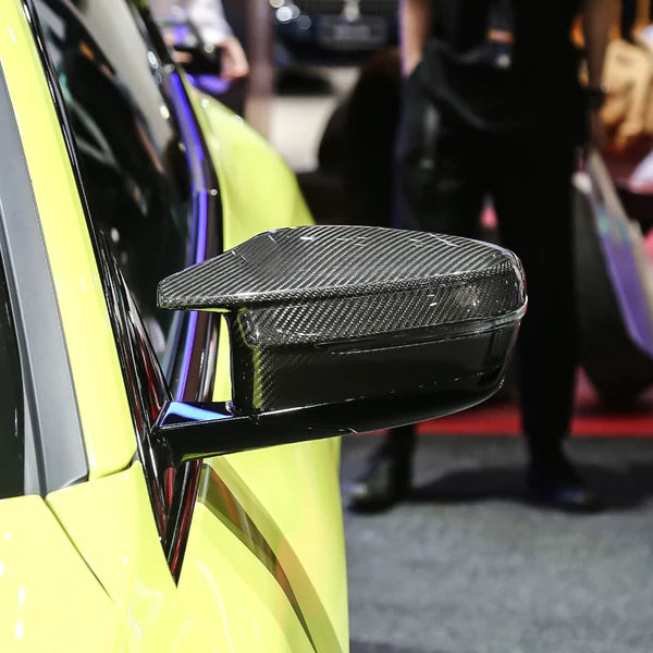 Dry Carbon Fiber Mirror Cover for BMW G80 G82 G83 M3 M4 Rearview Mirror Caps