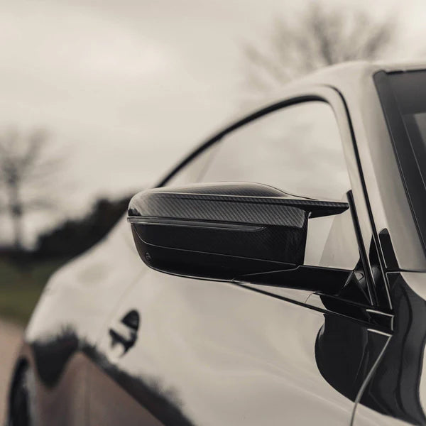 Dry Carbon Fiber Mirror Cover for BMW G80 G82 G83 M3 M4 Rearview Mirror Caps