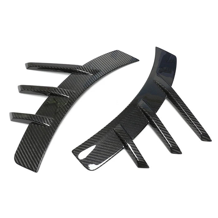 Luxury Dry Carbon Fiber Rear Fender Wheel Brow Trim for BMW M2 G87 Competition 2023-2024 Coupe Fender Trim