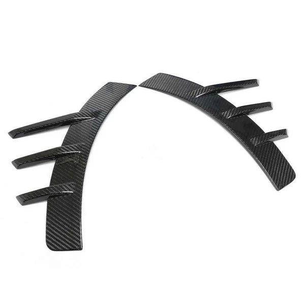 Luxury Dry Carbon Fiber Rear Fender Wheel Brow Trim for BMW M2 G87 Competition 2023-2024 Coupe Fender Trim