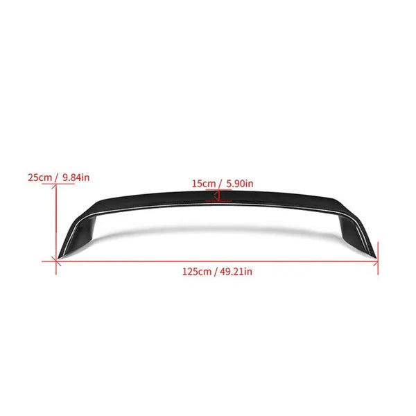 For 2023-2024 BMW M2 G87 MP Style Bodykit Boot Spoiler Dry Carbon Fiber Rear Tail Spoiler with Tow Hook New Condition