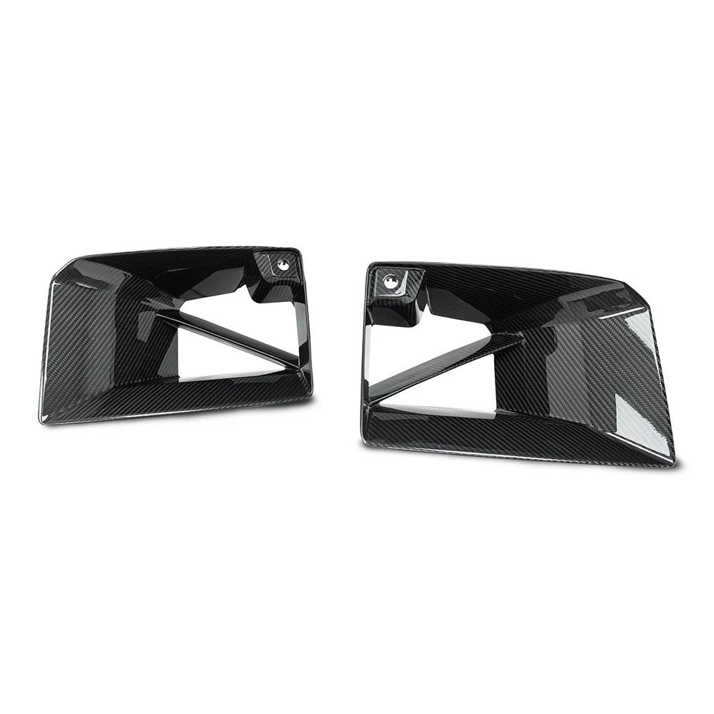Oem Dry Carbon Fiber Front Bumper Air Vent for BMW G87 M2 2023-2024 Front Air Duct
