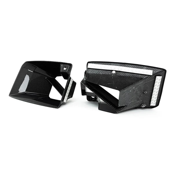 Oem Dry Carbon Fiber Front Bumper Air Vent for BMW G87 M2 2023-2024 Front Air Duct