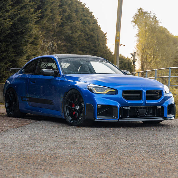Oem Dry Carbon Fiber Front Bumper Air Vent for BMW G87 M2 2023-2024 Front Air Duct