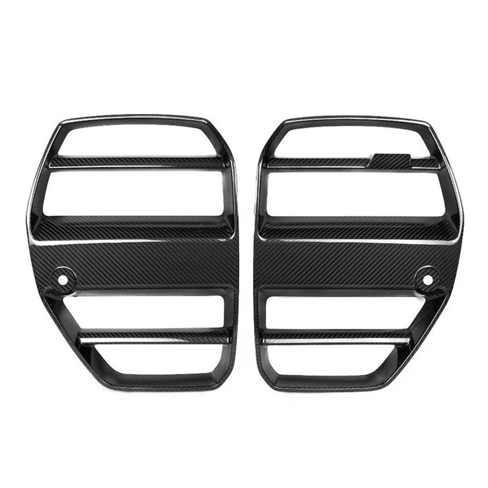 G82 G80 Dry Carbon Fiber Front Bumper  Grille ST Style for BMW M3 G80 G82 G83 M4