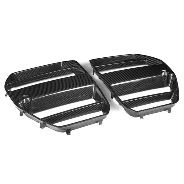 G82 G80 Dry Carbon Fiber Front Bumper  Grille ST Style for BMW M3 G80 G82 G83 M4