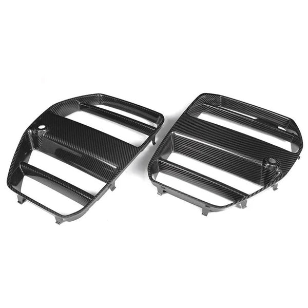 G82 G80 Dry Carbon Fiber Front Bumper  Grille ST Style for BMW M3 G80 G82 G83 M4
