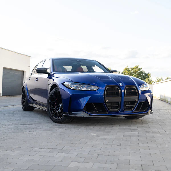 G82 G80 Dry Carbon Fiber Front Bumper  Grille ST Style for BMW M3 G80 G82 G83 M4
