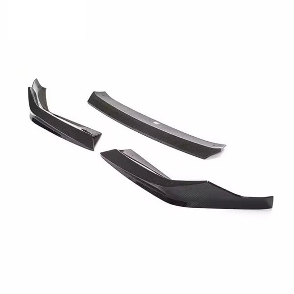 Oem Dry Carbon Fiber Front Diffuser for BMW M5 F90 LCI Competition 2021+ Front Bumper Lip
