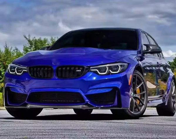 F82 F83 Dry Carbon Fiber Front Diffuser for F80 M3 F82 F83 M4 2014-2020 CS Style Front Bumper Lip