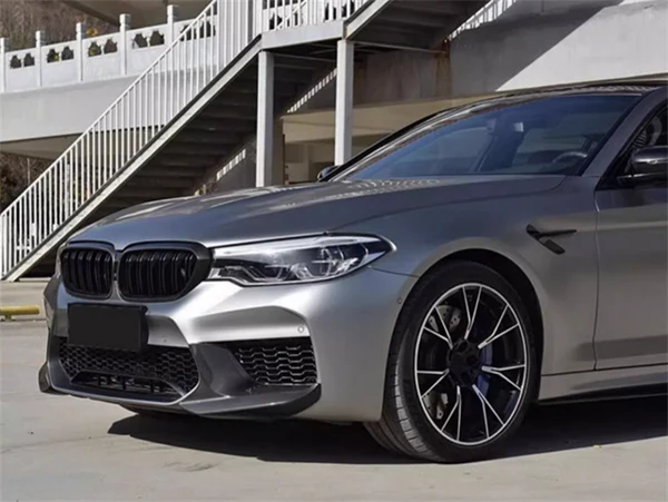 Oem Dry Carbon Front Diffuser for BMW M5 F90 MP Style 2017-2020 Front Bumper Lip
