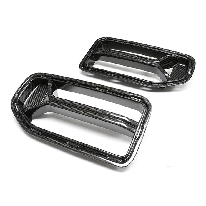 OEM Dry Carbon Fiber Front Grilles for 2023-2024 BMW G87 M2 CSL Front Bumper Grill