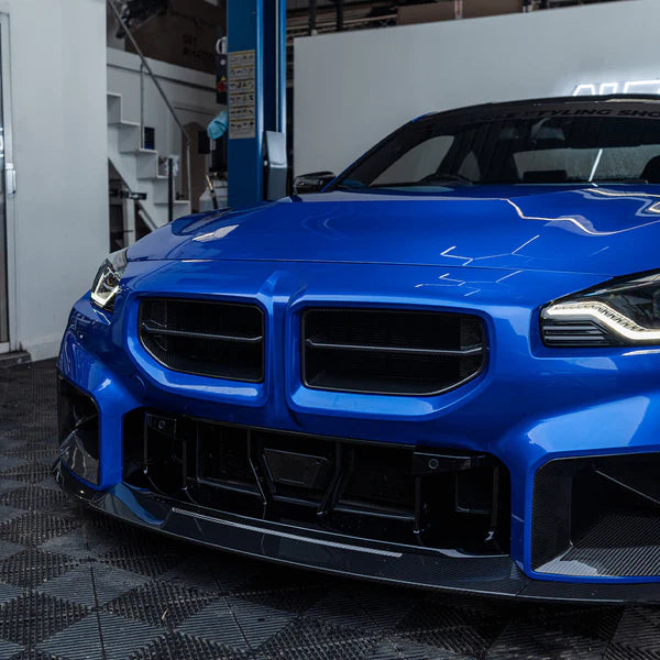 OEM Dry Carbon Fiber Front Grilles for 2023-2024 BMW G87 M2 CSL Front Bumper Grill