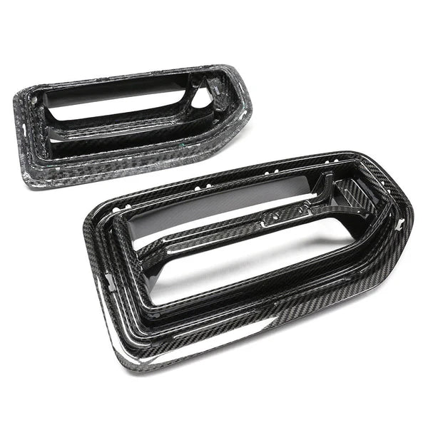 OEM Dry Carbon Fiber Front Grilles for 2023-2024 BMW G87 M2 CSL Front Bumper Grill
