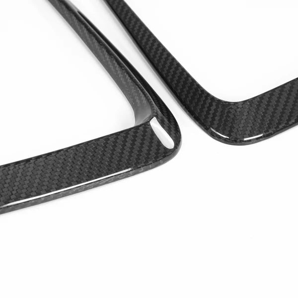 Dry Carbon Fiber Engine Hood Air Vent for BMW G80 M3 G82 G83 M4 Front Hood Splitters Trims
