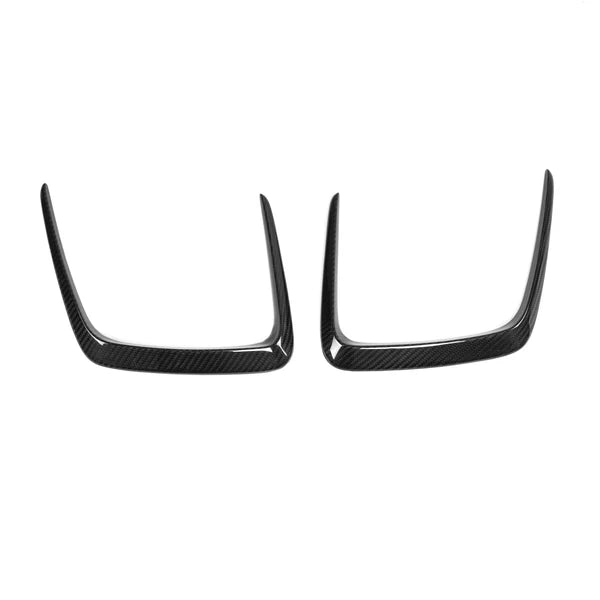 Dry Carbon Fiber Engine Hood Air Vent for BMW G80 M3 G82 G83 M4 Front Hood Splitters Trims