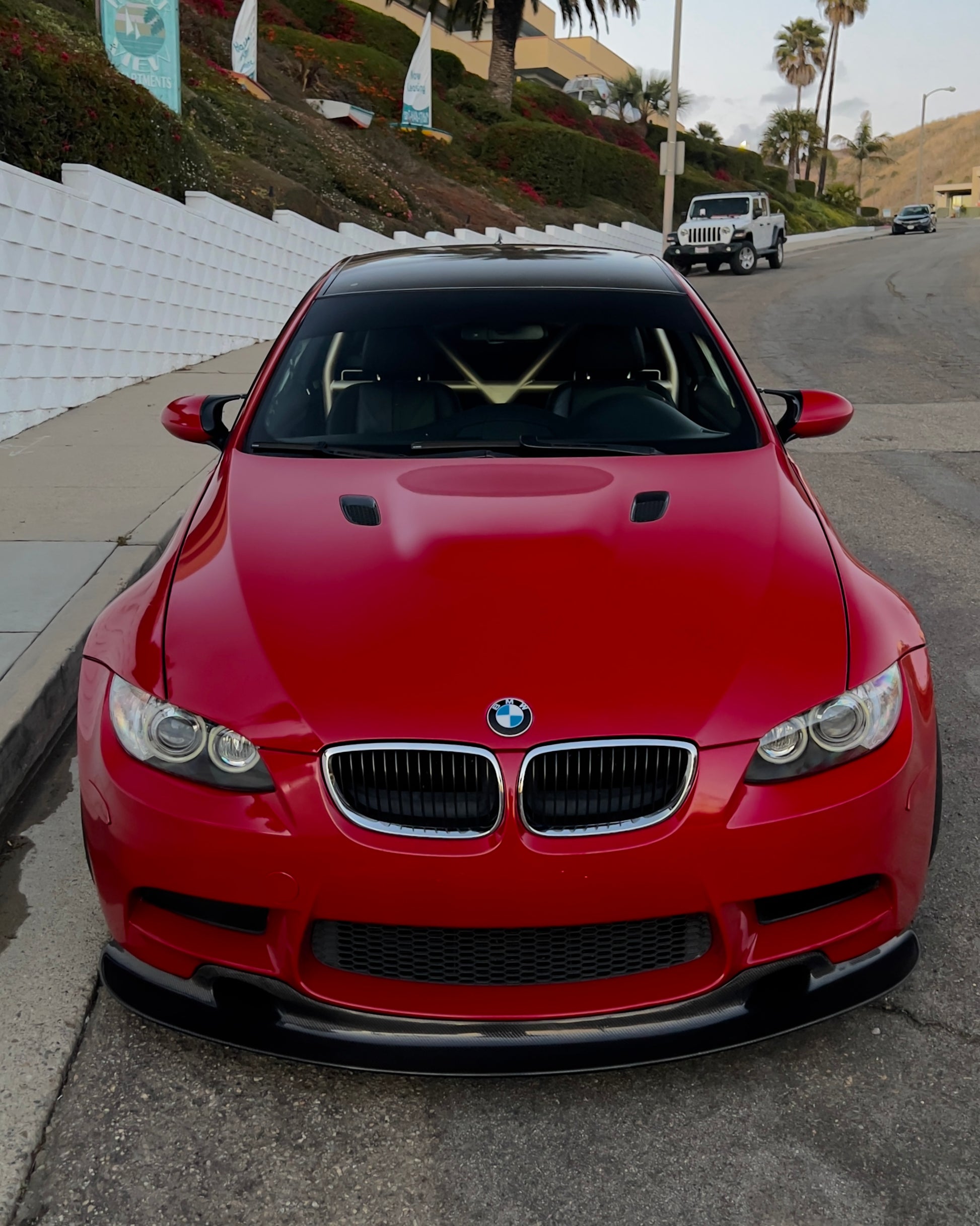 SCL E9X M3 GT4 V2 Carbon Fiber Front Lip