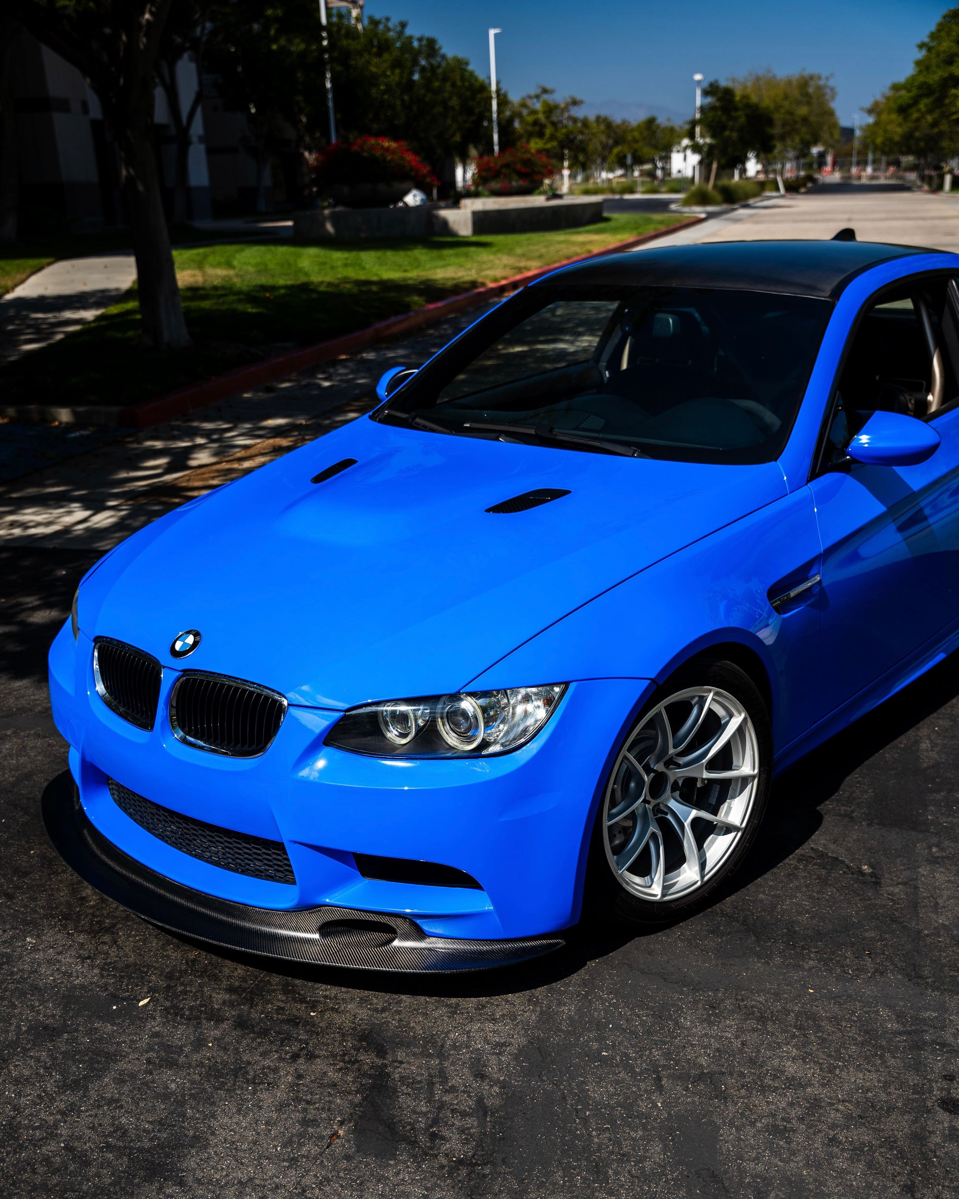 SCL E9X M3 GT4 V2 Carbon Fiber Front Lip