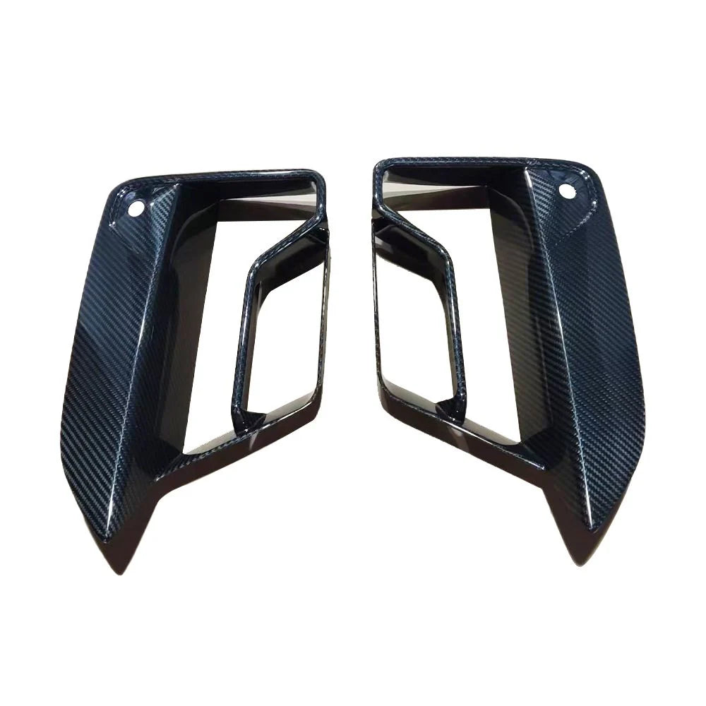 2021+ for BMW M5 F90 LCI Front Fog Light Trim Dry Carbon Front Light Cover New Condition Bumper with Tow Hook Cut-Outs