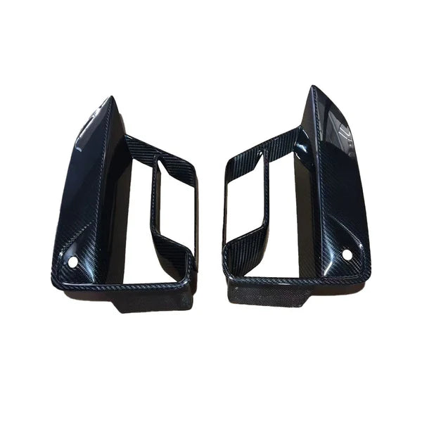 2021+ for BMW M5 F90 LCI Front Fog Light Trim Dry Carbon Front Light Cover New Condition Bumper with Tow Hook Cut-Outs