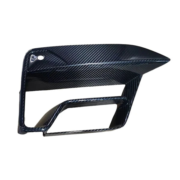 2021+ for BMW M5 F90 LCI Front Fog Light Trim Dry Carbon Front Light Cover New Condition Bumper with Tow Hook Cut-Outs