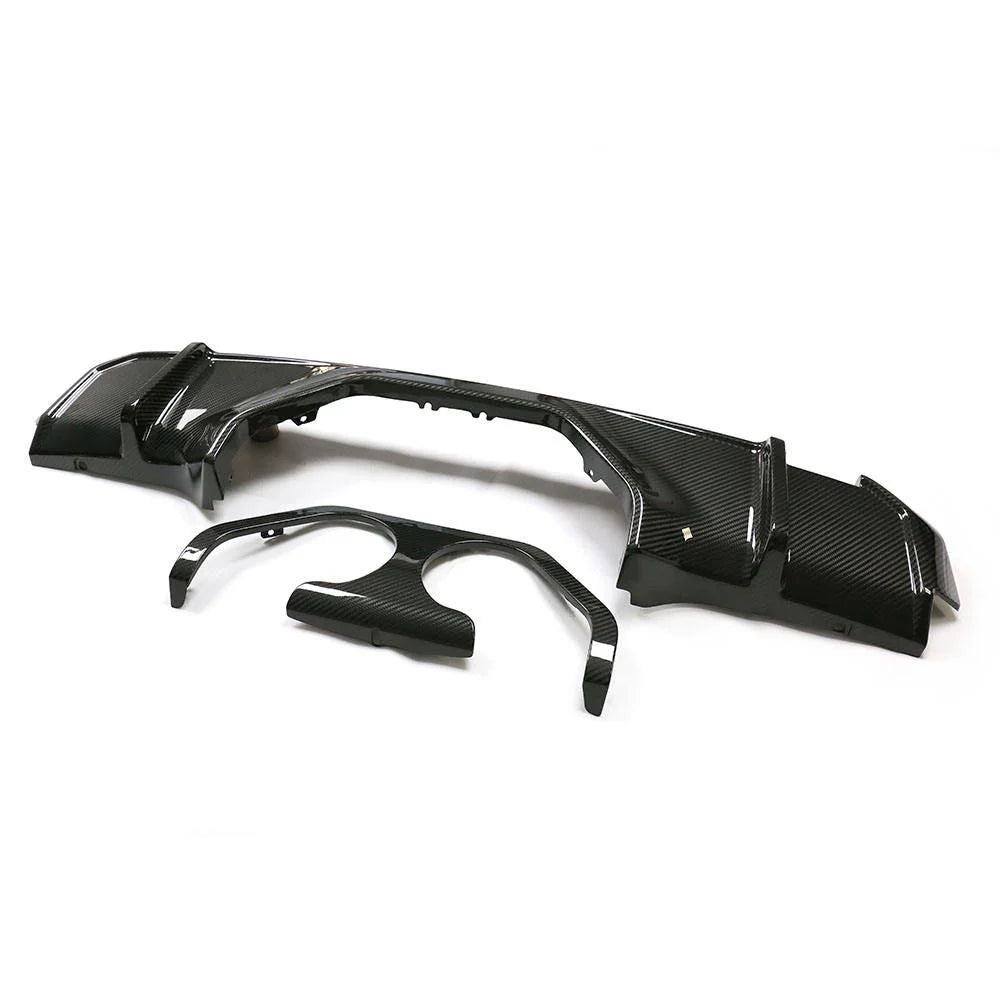 2021+ for BMW G80 M3 G82 M4 Sedan Coupe Dry Carbon Fiber Rear Lip Diffuser New Condition Back Bumper Lips Diffuser