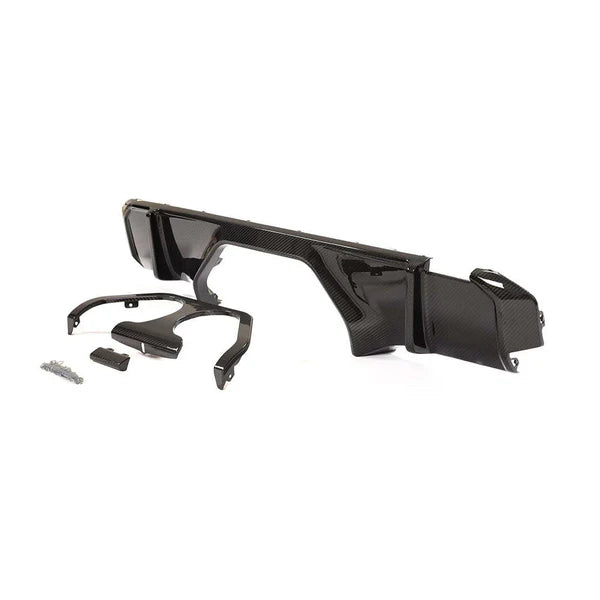 2021+ for BMW G80 M3 G82 M4 Sedan Coupe Dry Carbon Fiber Rear Lip Diffuser New Condition Back Bumper Lips Diffuser