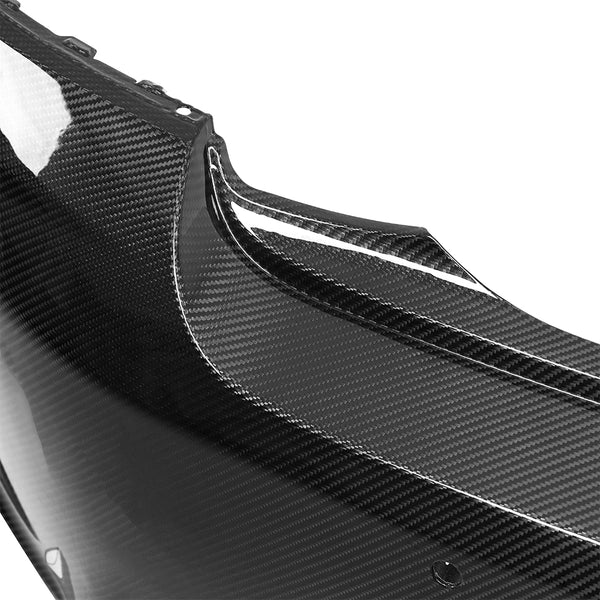 2014-2021 for BMW M2/M2C F87 BodyKit Rear Bumper Real Dry Carbon Fiber New Condition with Tow Hook Cut-Outs