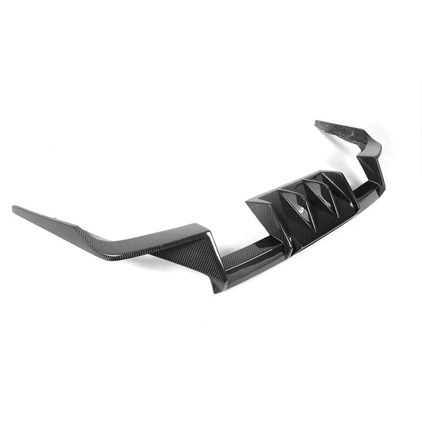 Luxury Dry Carbon Fiber Rear Bumper Diffuser Lip for BMW M2 G87 2023-2024 Bodykit Tow Hook Cut-Outs New Rear Diffuser Splitter