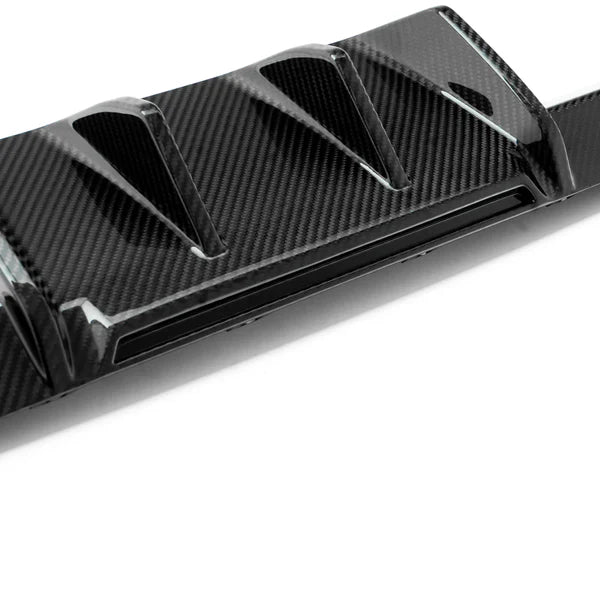 Luxury Dry Carbon Fiber Rear Bumper Diffuser Lip for BMW M2 G87 2023-2024 Bodykit Tow Hook Cut-Outs New Rear Diffuser Splitter