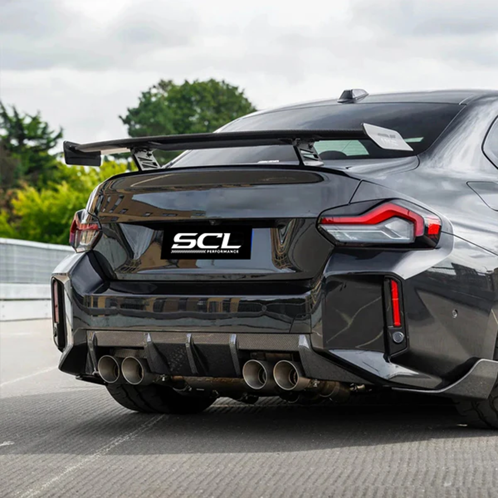 OEM Dry Carbon Fiber Rear Bumper Lip for BMW M2 G87 2023-2024 Bodykit MP Rear Diffuser