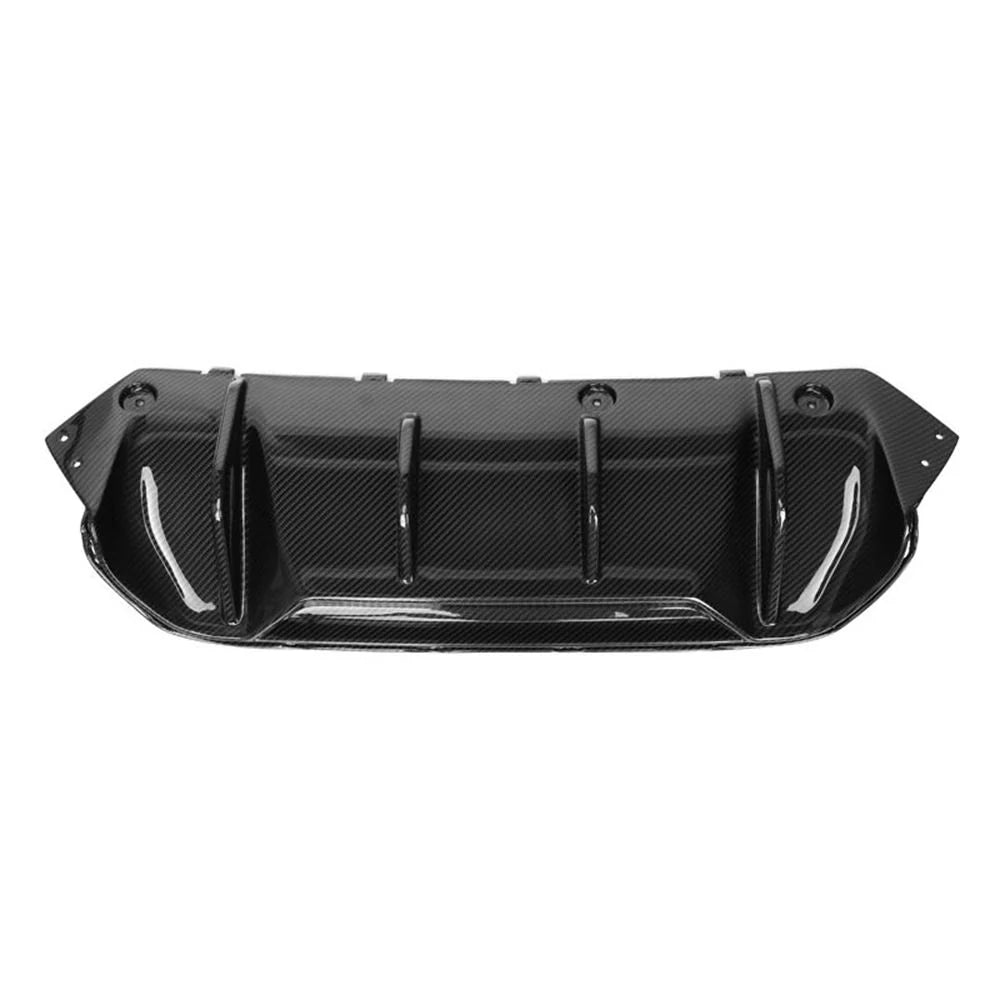 OEM Dry Carbon Fiber Rear Diffuser for 2017 for BMW M5 F90 MP Style Body Kit with Tow Hook New Condition Rear Bumper Lip