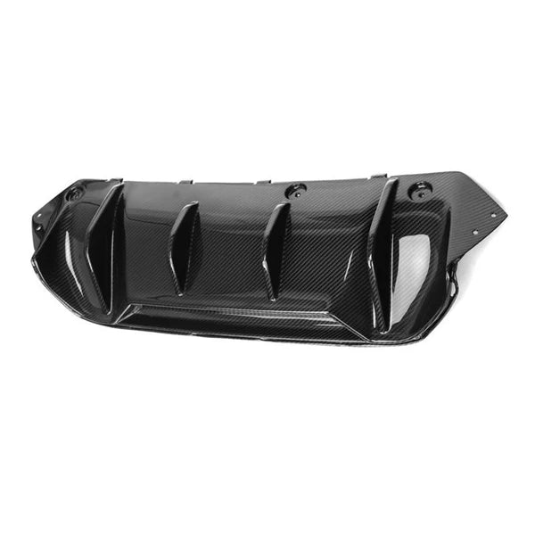 OEM Dry Carbon Fiber Rear Diffuser for 2017 for BMW M5 F90 MP Style Body Kit with Tow Hook New Condition Rear Bumper Lip