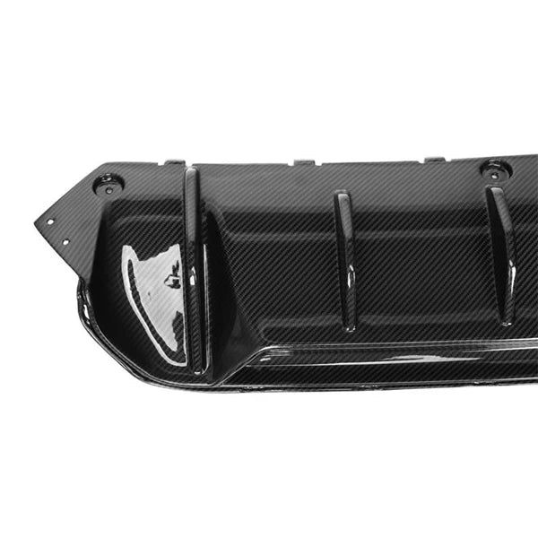 OEM Dry Carbon Fiber Rear Diffuser for 2017 for BMW M5 F90 MP Style Body Kit with Tow Hook New Condition Rear Bumper Lip