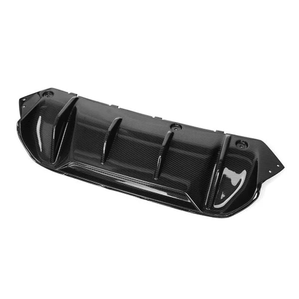 OEM Dry Carbon Fiber Rear Diffuser for 2017 for BMW M5 F90 MP Style Body Kit with Tow Hook New Condition Rear Bumper Lip