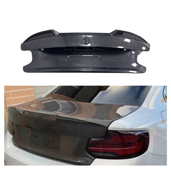 Oem Dry Carbon Fiber Rear Trunk Fit for BMW F87 M2 M2C MP Style 2014-2022 Boot Trunk