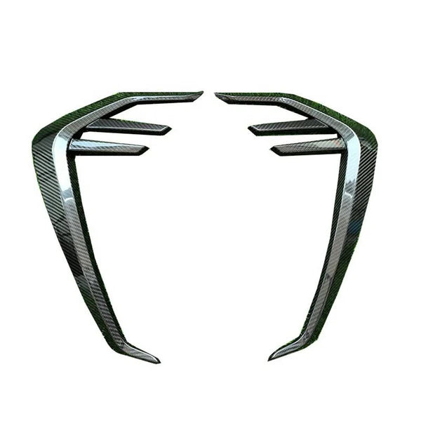 High Quality  AC Style  Dry Carbon Fiber Side Door Front Fender Vents Trims for BMW M3 M4 G80 G82  Body Kits
