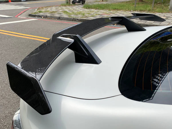 High Quality Dry Carbon Fiber Rear Spoiler Tail Trunk Spoiler for BMW G80 G82 G83 M3 M4 MP Style Boot Wing Spoiler