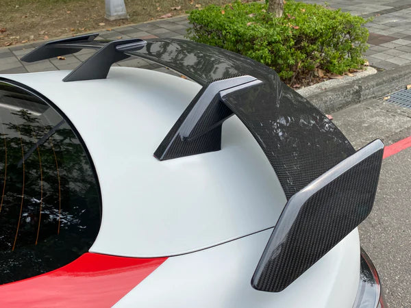 High Quality Dry Carbon Fiber Rear Spoiler Tail Trunk Spoiler for BMW G80 G82 G83 M3 M4 MP Style Boot Wing Spoiler