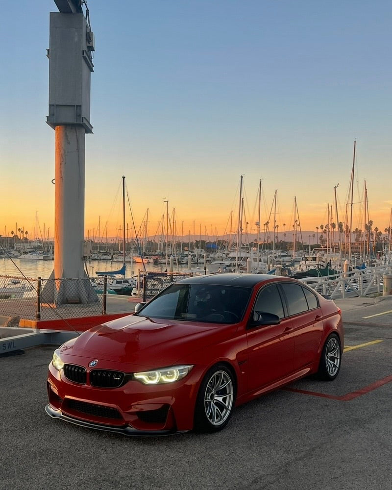 SCL F8X V-STYLE Carbon Fiber Front Lip